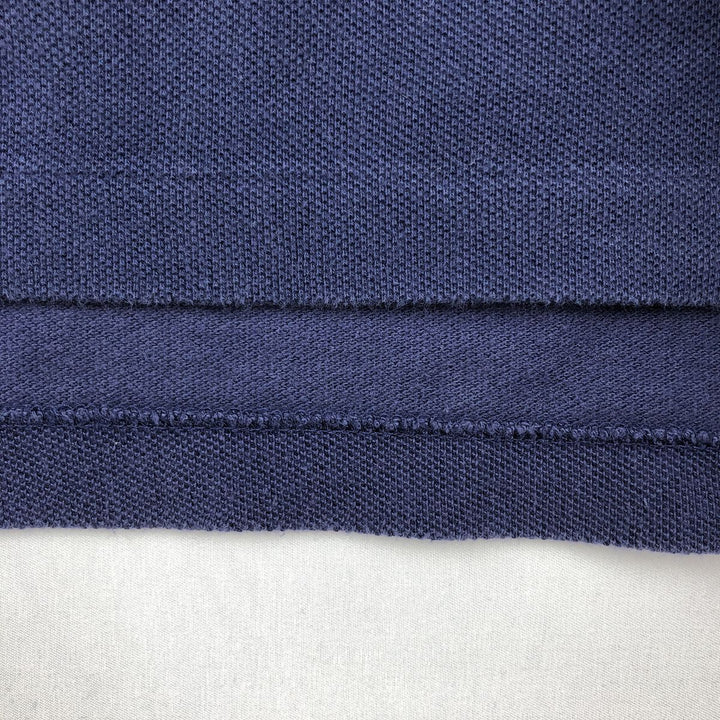 Ralph Lauren POLO by Ralph Lauren short sleeve polo shirt, men's size L cotton navy blue type Vintage Second Hand