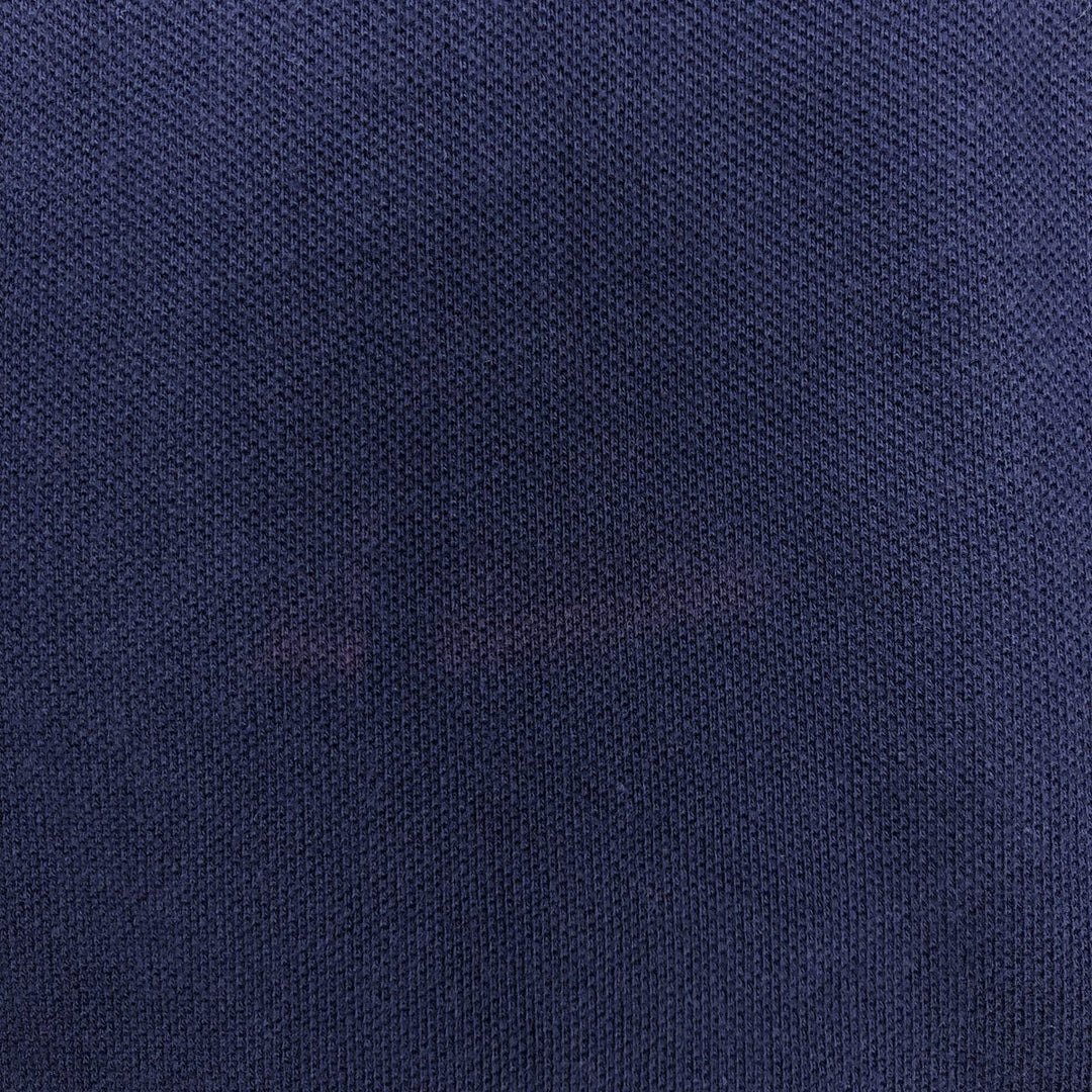 Ralph Lauren POLO by Ralph Lauren short sleeve polo shirt, men's size L cotton navy blue type Vintage Second Hand