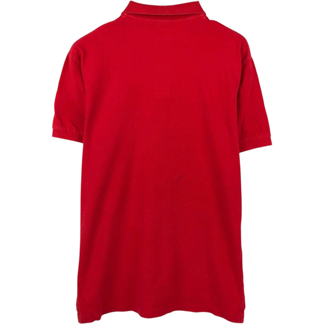 Ralph Lauren POLO by Ralph Lauren short sleeve polo shirt, men's size L cotton red type Vintage Second Hand