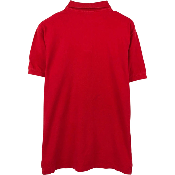 Ralph Lauren POLO by Ralph Lauren short sleeve polo shirt, men's size L cotton red type Vintage Second Hand