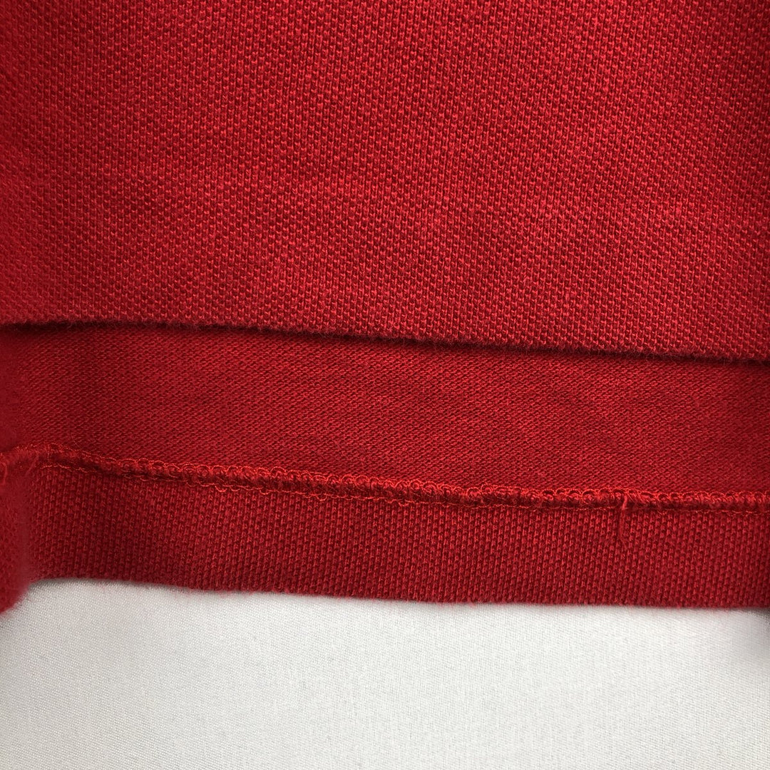 Ralph Lauren POLO by Ralph Lauren short sleeve polo shirt, men's size L cotton red type Vintage Second Hand