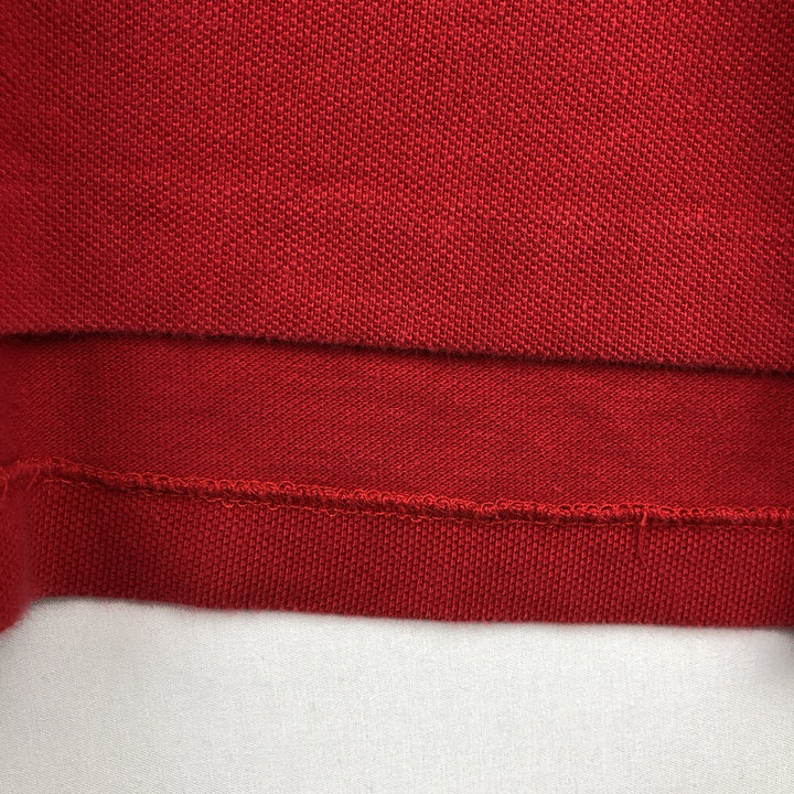 Ralph Lauren POLO by Ralph Lauren short sleeve polo shirt, men's size L cotton red type Vintage Second Hand