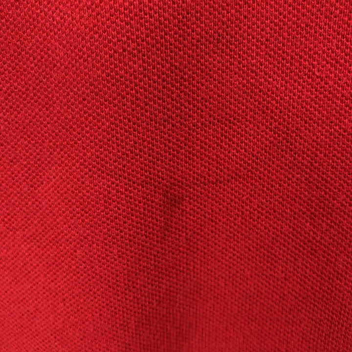 Ralph Lauren POLO by Ralph Lauren short sleeve polo shirt, men's size L cotton red type Vintage Second Hand