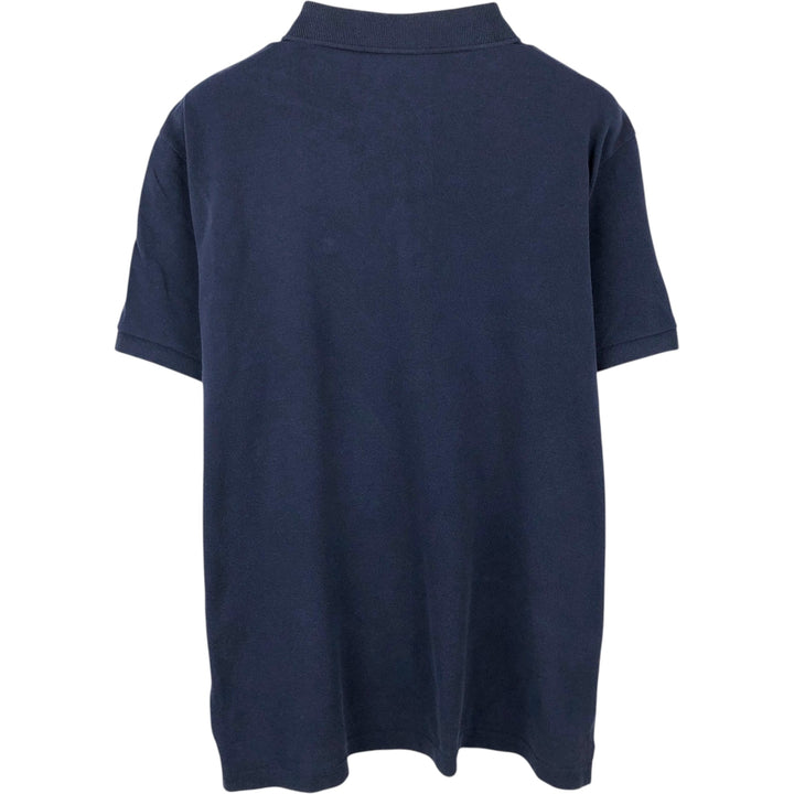 Lacoste LACOSTE French design short sleeve polo shirt No. 7 Men's XXL equivalent cotton navy blue type Vintage Second Hand