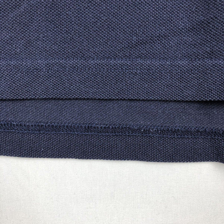 Lacoste LACOSTE French design short sleeve polo shirt No. 7 Men's XXL equivalent cotton navy blue type Vintage Second Hand