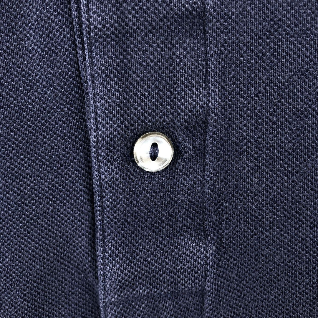Lacoste LACOSTE French design short sleeve polo shirt No. 7 Men's XXL equivalent cotton navy blue type Vintage Second Hand