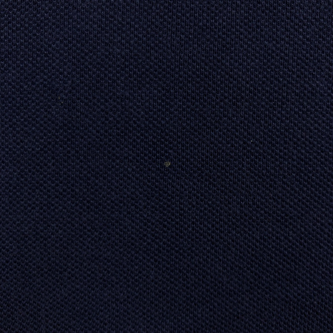 Lacoste LACOSTE French design short sleeve polo shirt No. 7 Men's XXL equivalent cotton navy blue type Vintage Second Hand