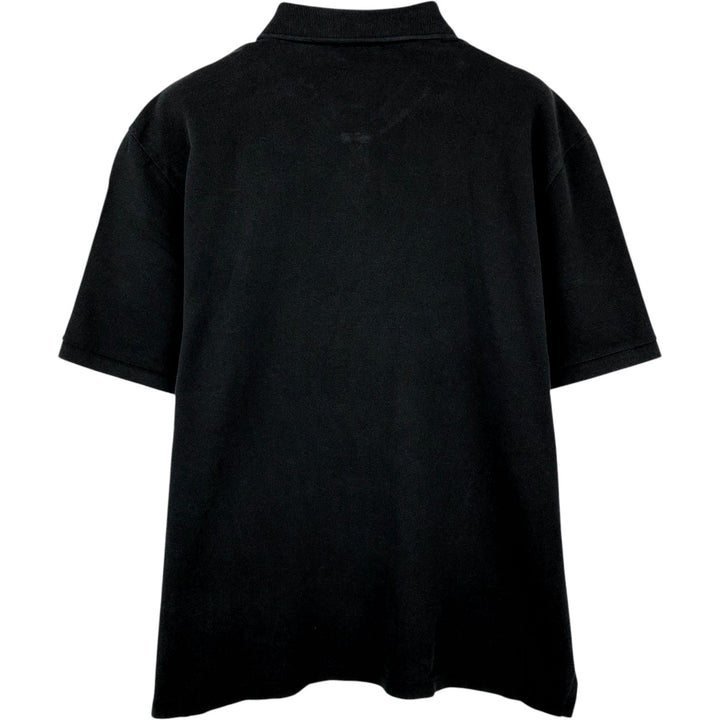 Lacoste LACOSTE French design short sleeve polo shirt size 6 men's XL equivalent cotton black type Vintage Second Hand