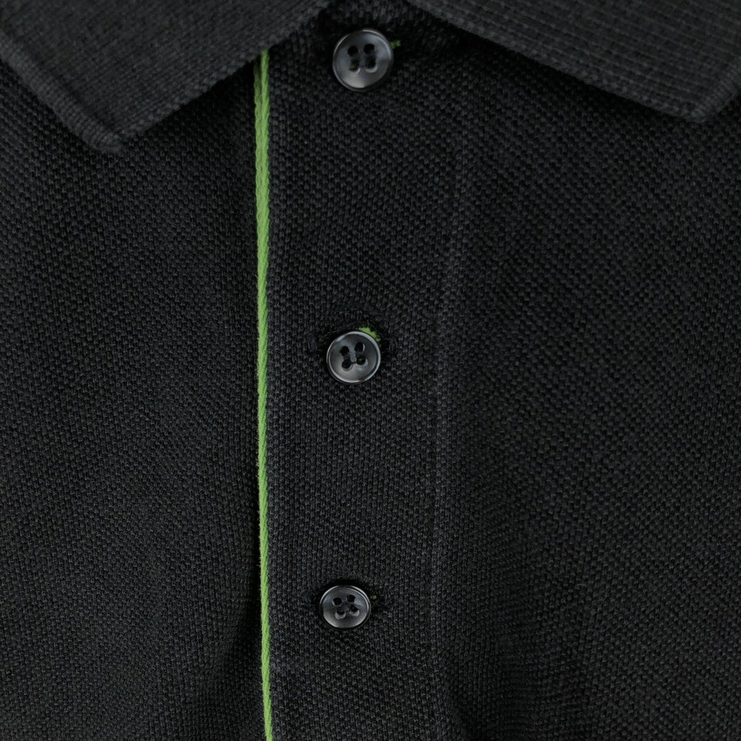 Lacoste LACOSTE French design short sleeve polo shirt size 6 men's XL equivalent cotton black type Vintage Second Hand