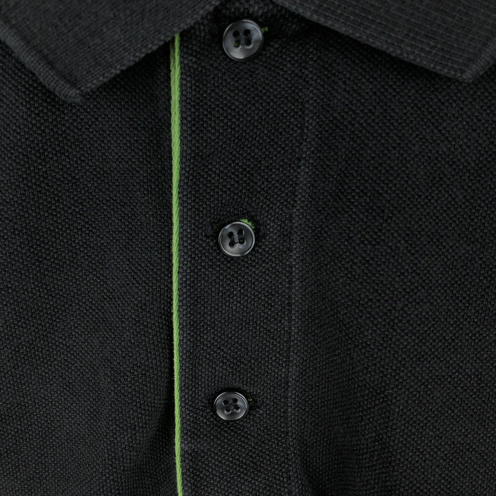 Lacoste LACOSTE French design short sleeve polo shirt size 6 men's XL equivalent cotton black type Vintage Second Hand