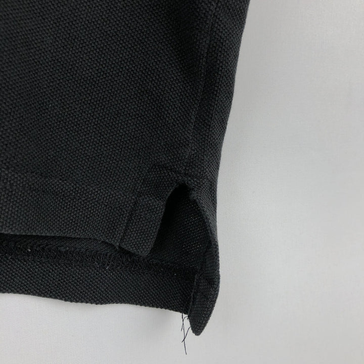 Lacoste LACOSTE French design short sleeve polo shirt size 6 men's XL equivalent cotton black type Vintage Second Hand