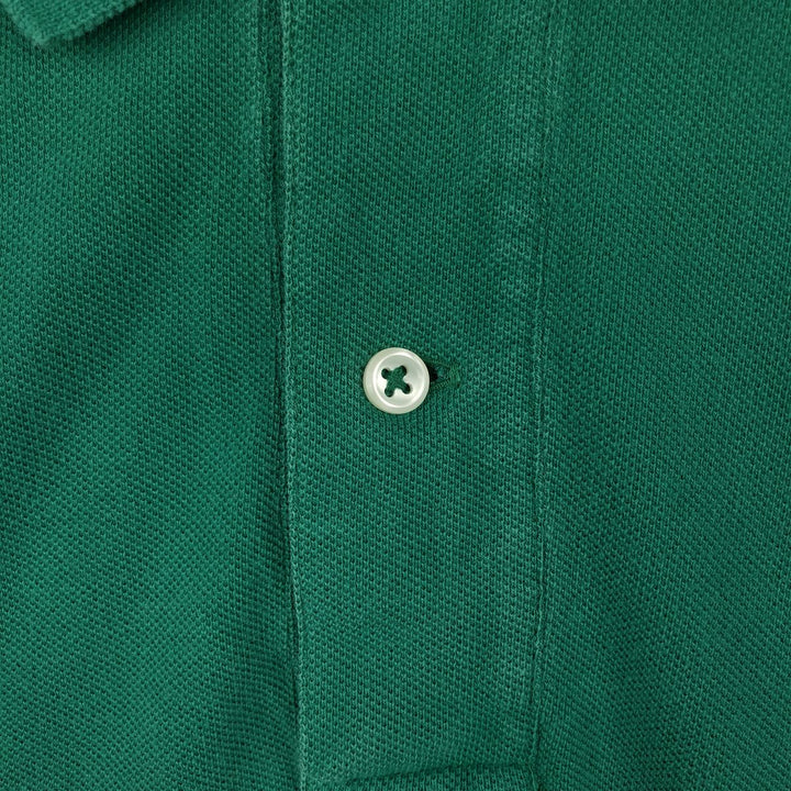 Ralph Lauren POLO by Ralph Lauren short sleeve polo shirt, men's size M cotton green type Vintage Second Hand