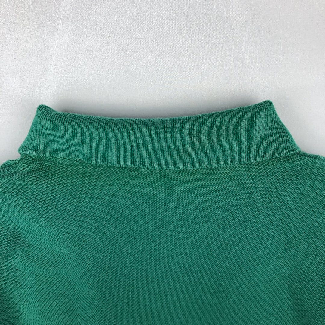 Ralph Lauren POLO by Ralph Lauren short sleeve polo shirt, men's size M cotton green type Vintage Second Hand