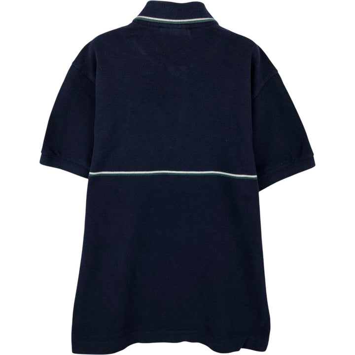Lacoste Classic Fit short-sleeved polo shirt, men's size XS cotton navy blue type Vintage Second Hand