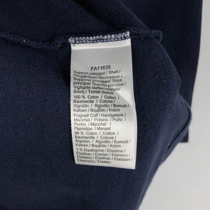 Lacoste Classic Fit short-sleeved polo shirt, men's size XS cotton navy blue type Vintage Second Hand
