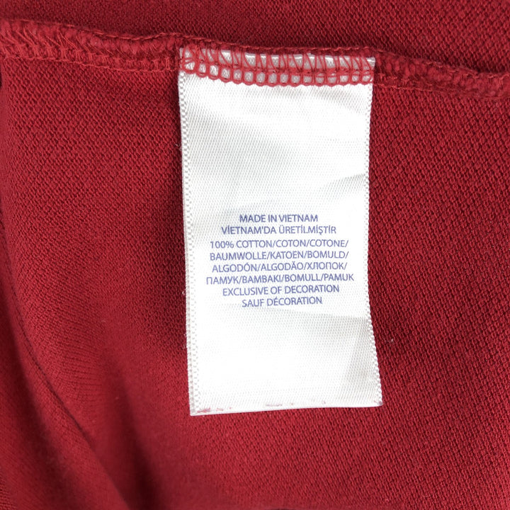 Ralph Lauren POLO RALPH LAUREN CUSTOM FIT short sleeve polo shirt men's M equivalent cotton red type Vintage Second Hand