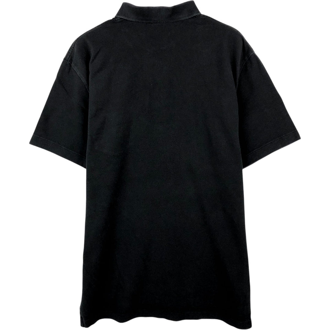 Ralph Lauren POLO by Ralph Lauren short sleeve polo shirt, men's size L cotton black type Vintage Second Hand