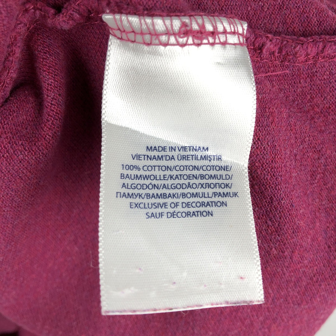 Ralph Lauren POLO RALPH LAUREN SLIM FIT short sleeve polo shirt, men's size L cotton Red type red-purple Vintage Second Hand