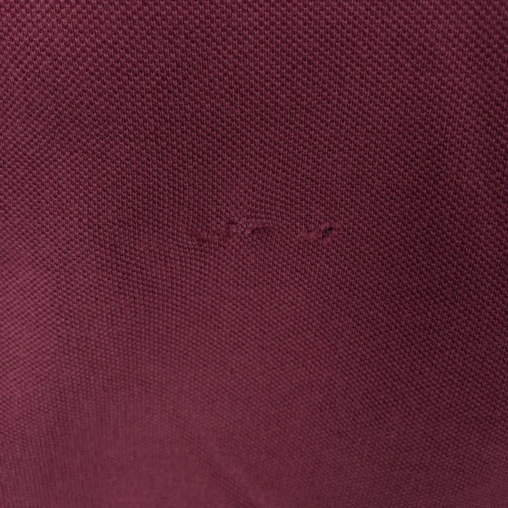Ralph Lauren POLO RALPH LAUREN CLASSIC FIT short sleeve polo shirt, men's size M cotton red type Vintage Second Hand