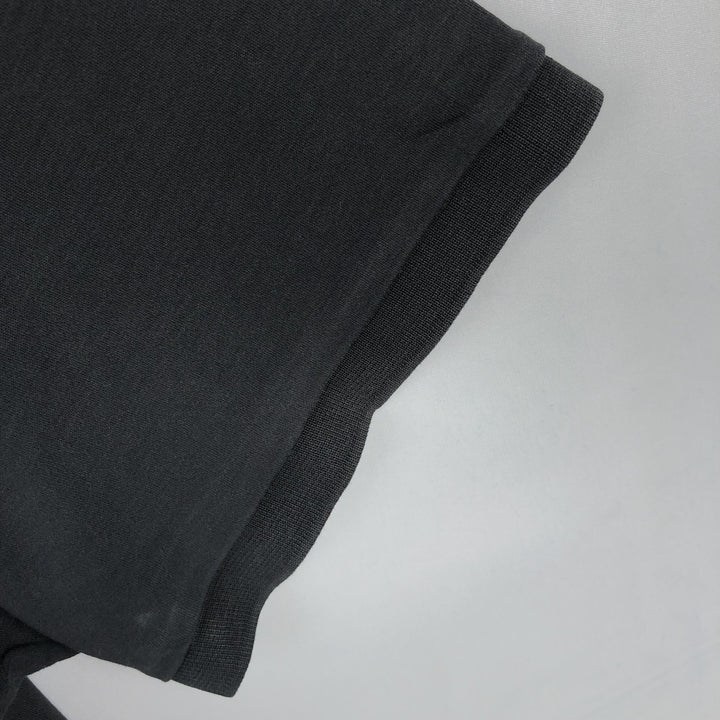 Ralph Lauren POLO RALPH LAUREN SLIM FIT Short-Sleeve Polo Shirt, Men's Size XXL (approx.) cotton black type Vintage Second Hand