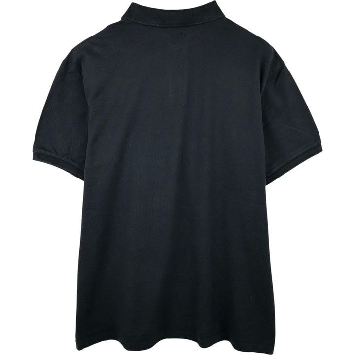 Ralph Lauren POLO RALPH LAUREN SLIM FIT Short-Sleeve Polo Shirt, Men's Size XXL (approx.) cotton black type Vintage Second Hand