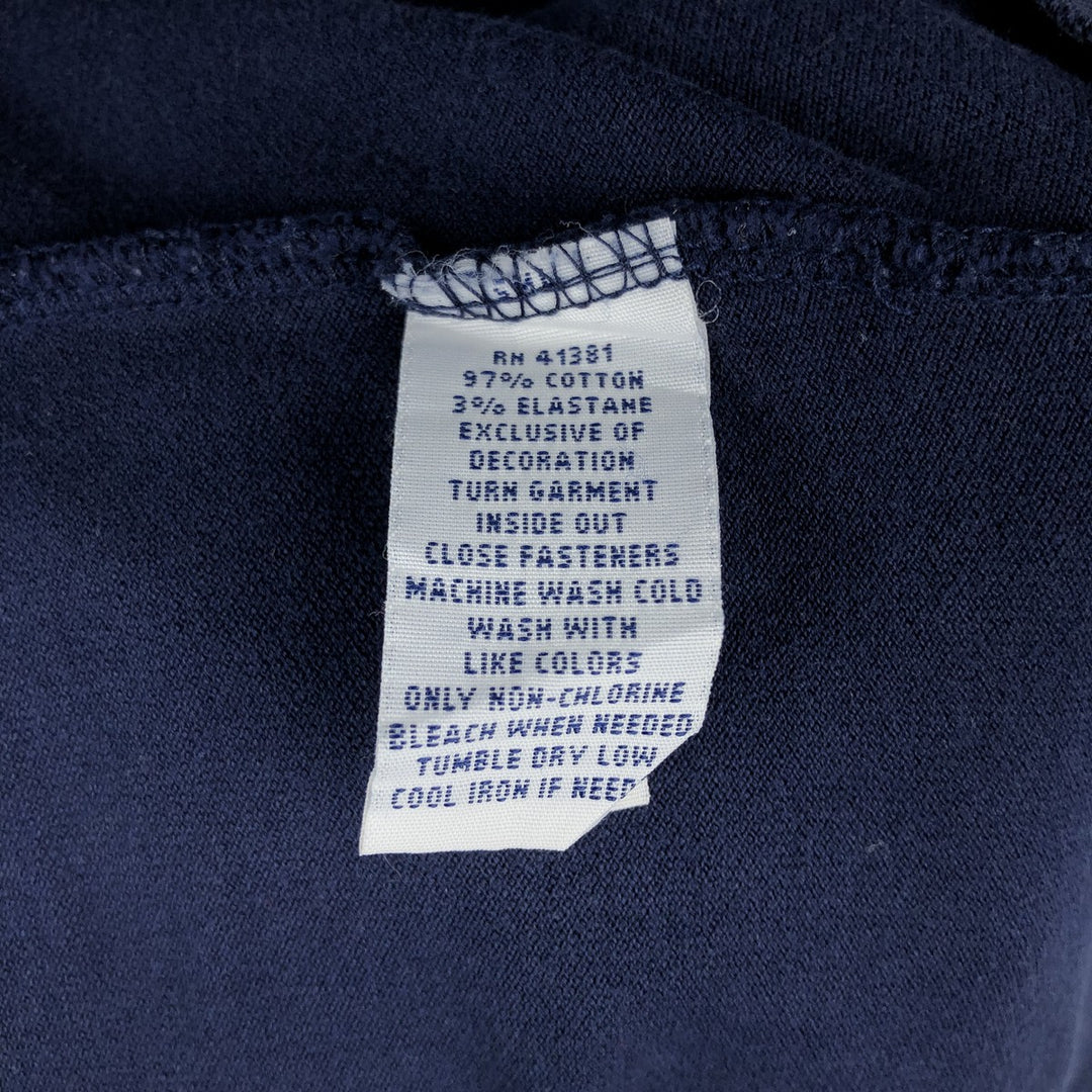 Ralph Lauren POLO RALPH LAUREN short sleeve polo shirt men's XL equivalent cotton navy blue type Vintage Second Hand