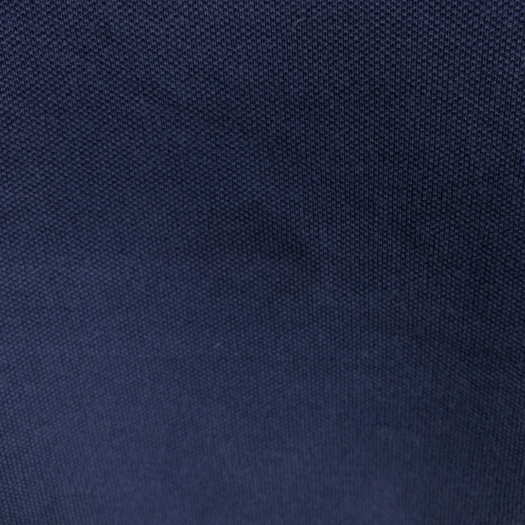 Ralph Lauren POLO RALPH LAUREN short sleeve polo shirt men's XL equivalent cotton navy blue type Vintage Second Hand