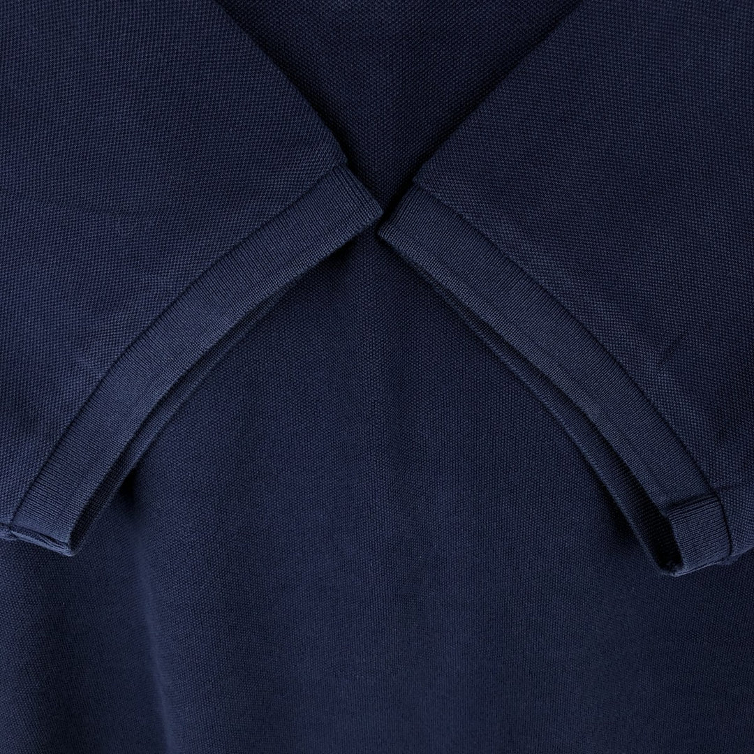 Ralph Lauren POLO RALPH LAUREN short sleeve polo shirt men's XL equivalent cotton navy blue type Vintage Second Hand