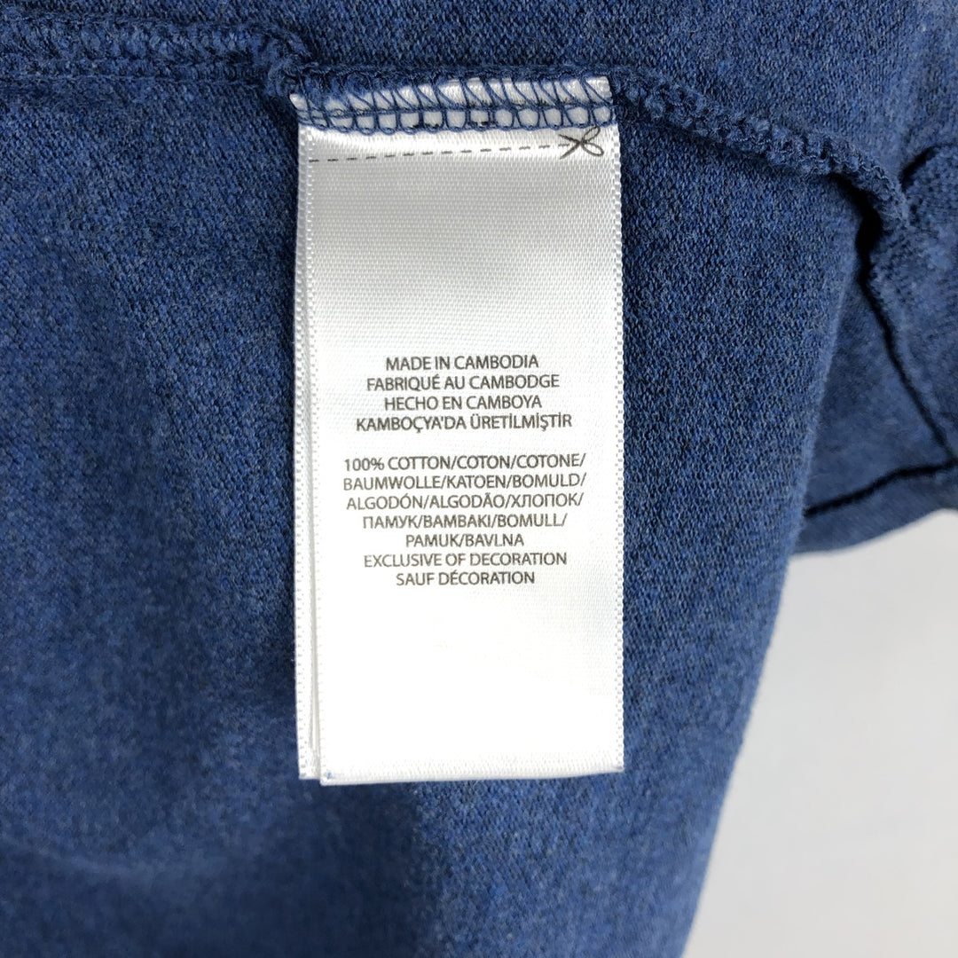 Ralph Lauren POLO RALPH LAUREN CLASSIC FIT short sleeve polo shirt, men's size M cotton blue type Vintage Second Hand