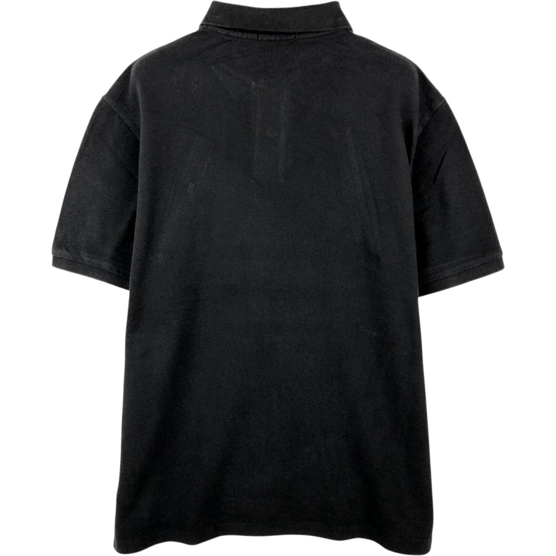 Ralph Lauren POLO RALPH LAUREN CLASSIC FIT short sleeve polo shirt for men size L cotton black type Vintage Second Hand