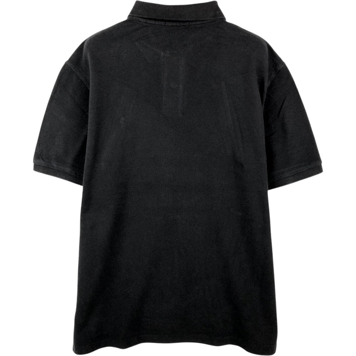 Ralph Lauren POLO RALPH LAUREN CLASSIC FIT short sleeve polo shirt for men size L cotton black type Vintage Second Hand