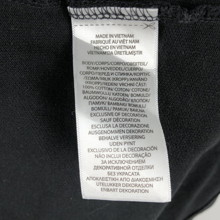 Ralph Lauren POLO RALPH LAUREN CLASSIC FIT short sleeve polo shirt for men size L cotton black type Vintage Second Hand