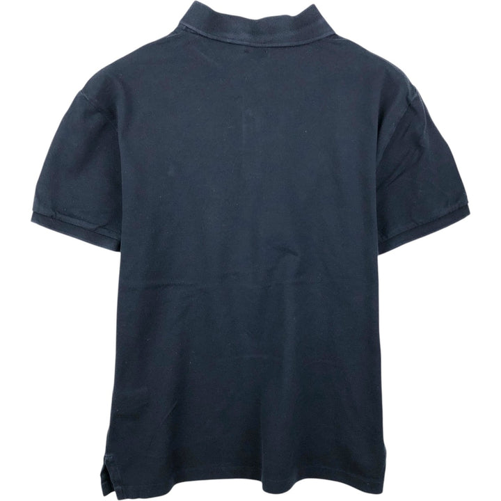 Ralph Lauren POLO RALPH LAUREN SLIM FIT STRETCH MESH Short-Sleeve Polo Shirt, Men's Size L (approx.) cotton black type Vintage Second Hand