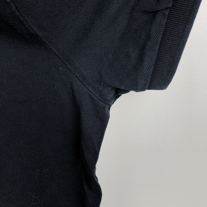 Ralph Lauren POLO RALPH LAUREN SLIM FIT STRETCH MESH Short-Sleeve Polo Shirt, Men's Size L (approx.) cotton black type Vintage Second Hand