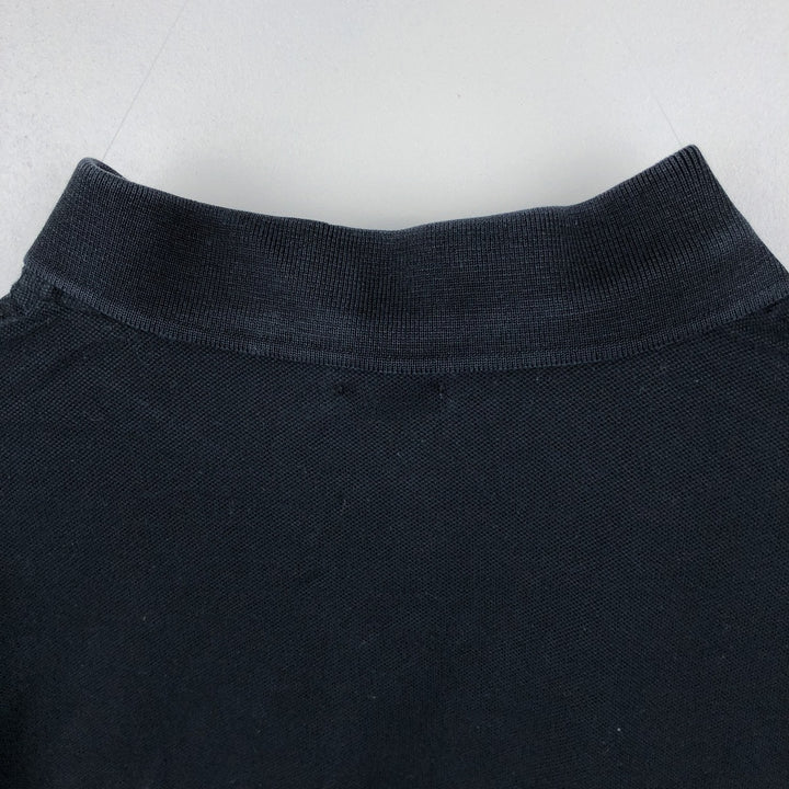 Ralph Lauren POLO RALPH LAUREN SLIM FIT STRETCH MESH Short-Sleeve Polo Shirt, Men's Size L (approx.) cotton black type Vintage Second Hand