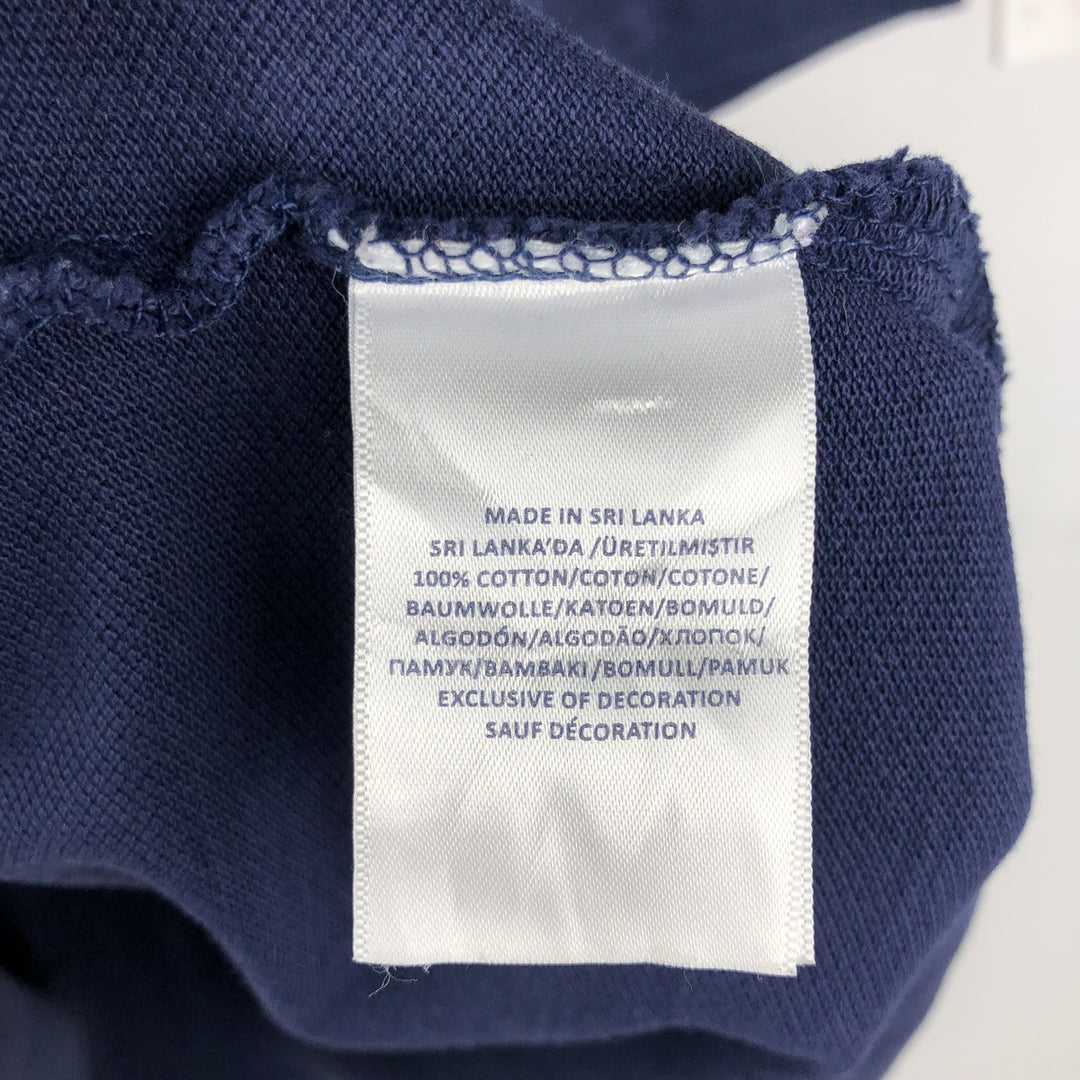 Ralph Lauren POLO RALPH LAUREN CUSTOM FIT short sleeve polo shirt men's M equivalent cotton navy blue type Vintage Second Hand