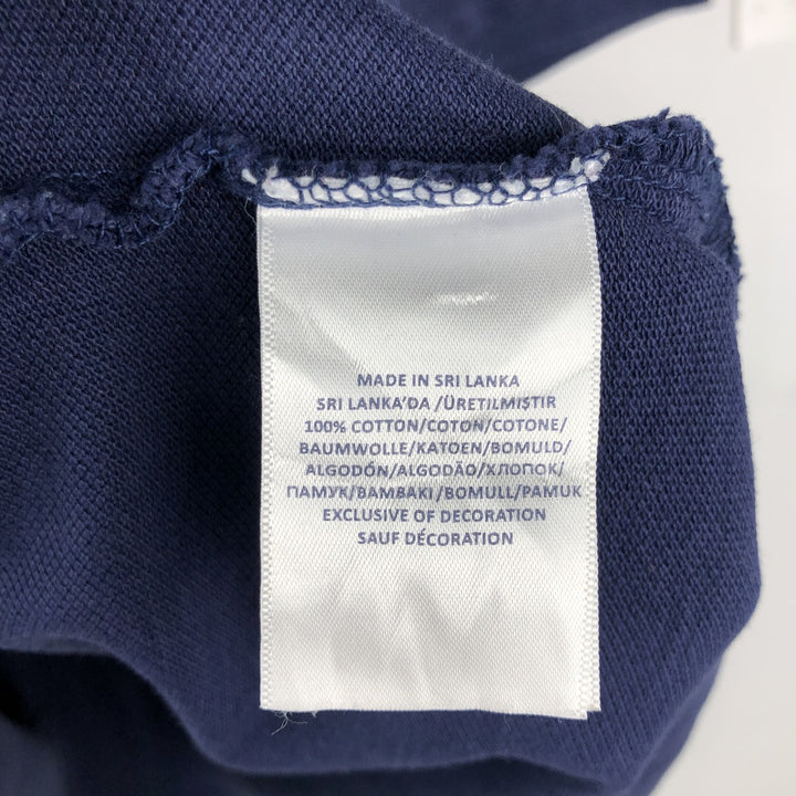 Ralph Lauren POLO RALPH LAUREN CUSTOM FIT short sleeve polo shirt men's M equivalent cotton navy blue type Vintage Second Hand