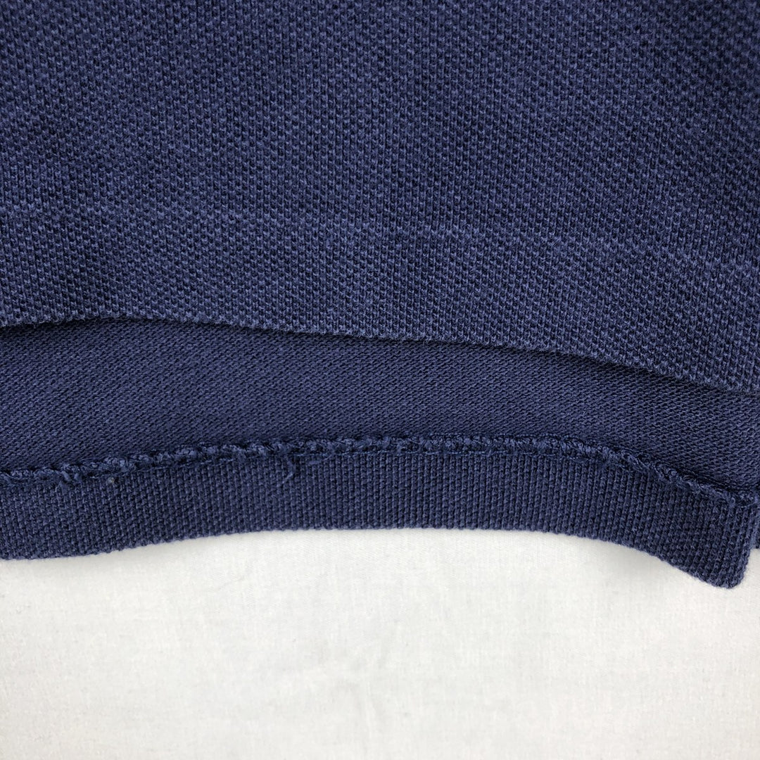 Ralph Lauren POLO RALPH LAUREN CUSTOM FIT short sleeve polo shirt men's M equivalent cotton navy blue type Vintage Second Hand