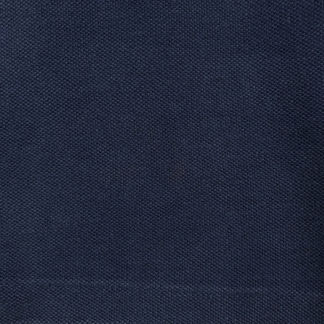Ralph Lauren POLO RALPH LAUREN CUSTOM FIT short sleeve polo shirt men's M equivalent cotton navy blue type Vintage Second Hand