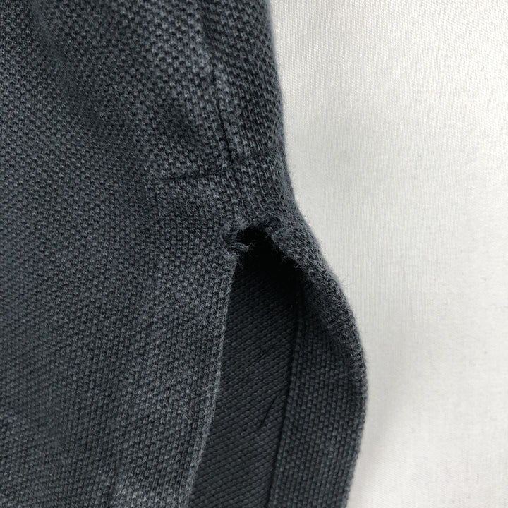 Ralph Lauren POLO RALPH LAUREN CUSTOM FIT short sleeve polo shirt men's size L cotton black type Vintage Second Hand