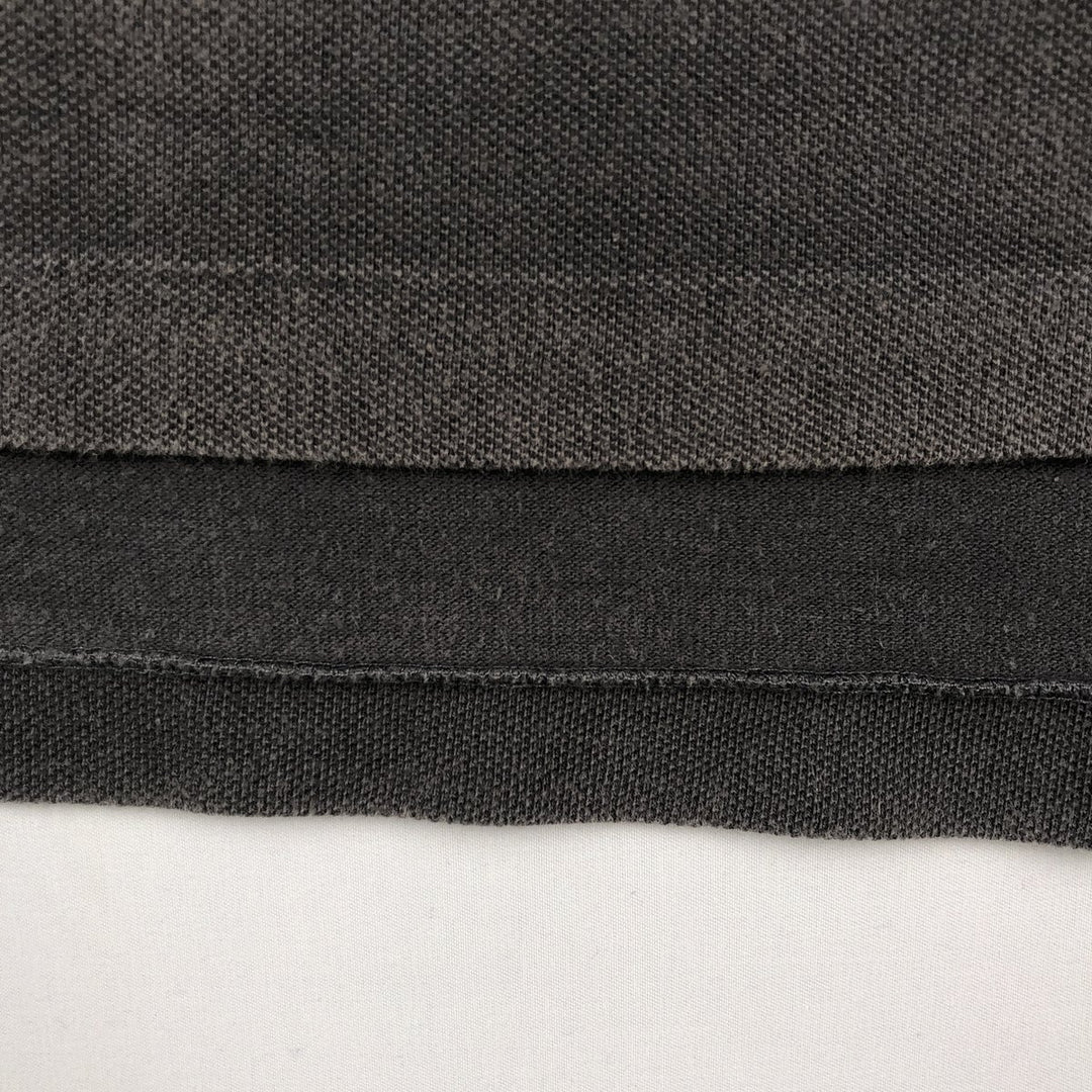 Ralph Lauren POLO RALPH LAUREN short sleeve polo shirt, men's size M cotton Charcoal Vintage Second Hand