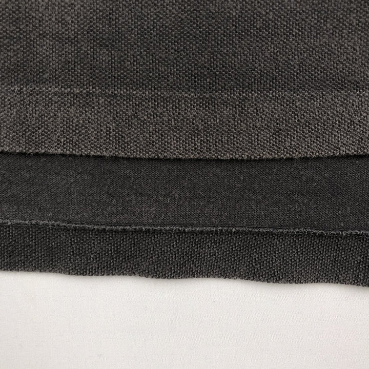 Ralph Lauren POLO RALPH LAUREN short sleeve polo shirt, men's size M cotton Charcoal Vintage Second Hand