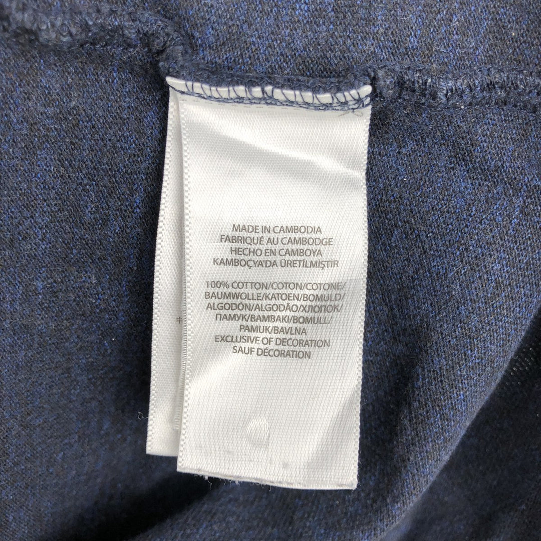 Ralph Lauren POLO RALPH LAUREN SLIM FIT short sleeve polo shirt, men's size M cotton navy blue type Vintage Second Hand