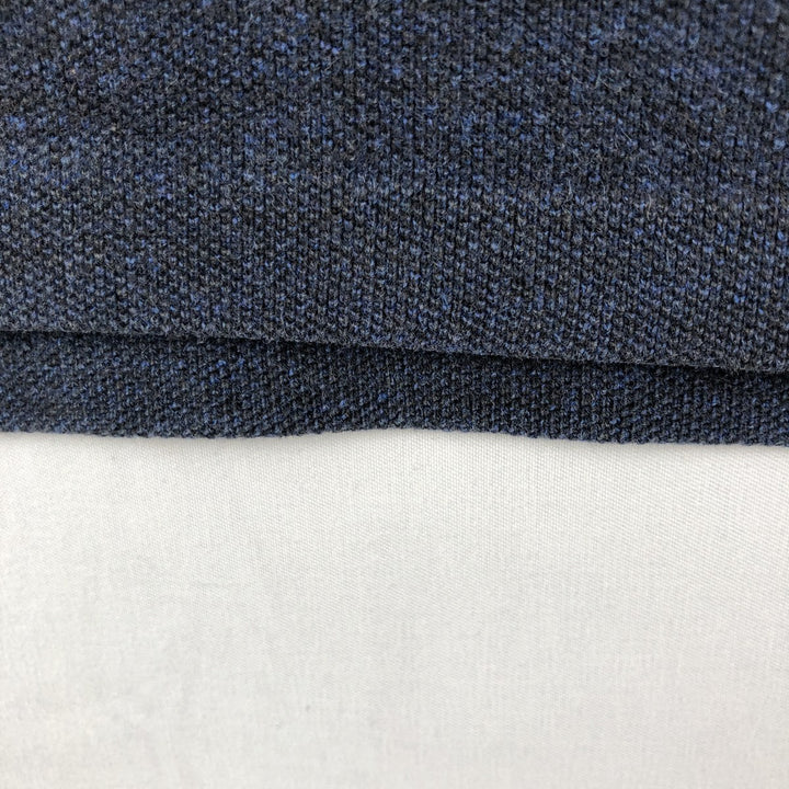 Ralph Lauren POLO RALPH LAUREN SLIM FIT short sleeve polo shirt, men's size M cotton navy blue type Vintage Second Hand