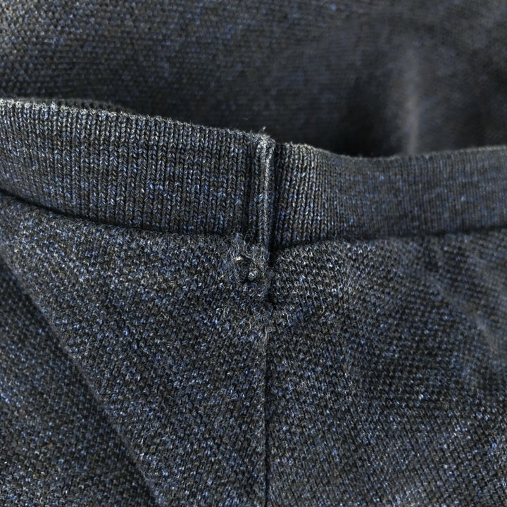 Ralph Lauren POLO RALPH LAUREN SLIM FIT short sleeve polo shirt, men's size M cotton navy blue type Vintage Second Hand