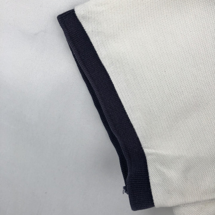 Ralph Lauren POLO RALPH LAUREN CUSTOM SLIM FIT short sleeve polo shirt men's XL equivalent cotton navy blue type Vintage Second Hand