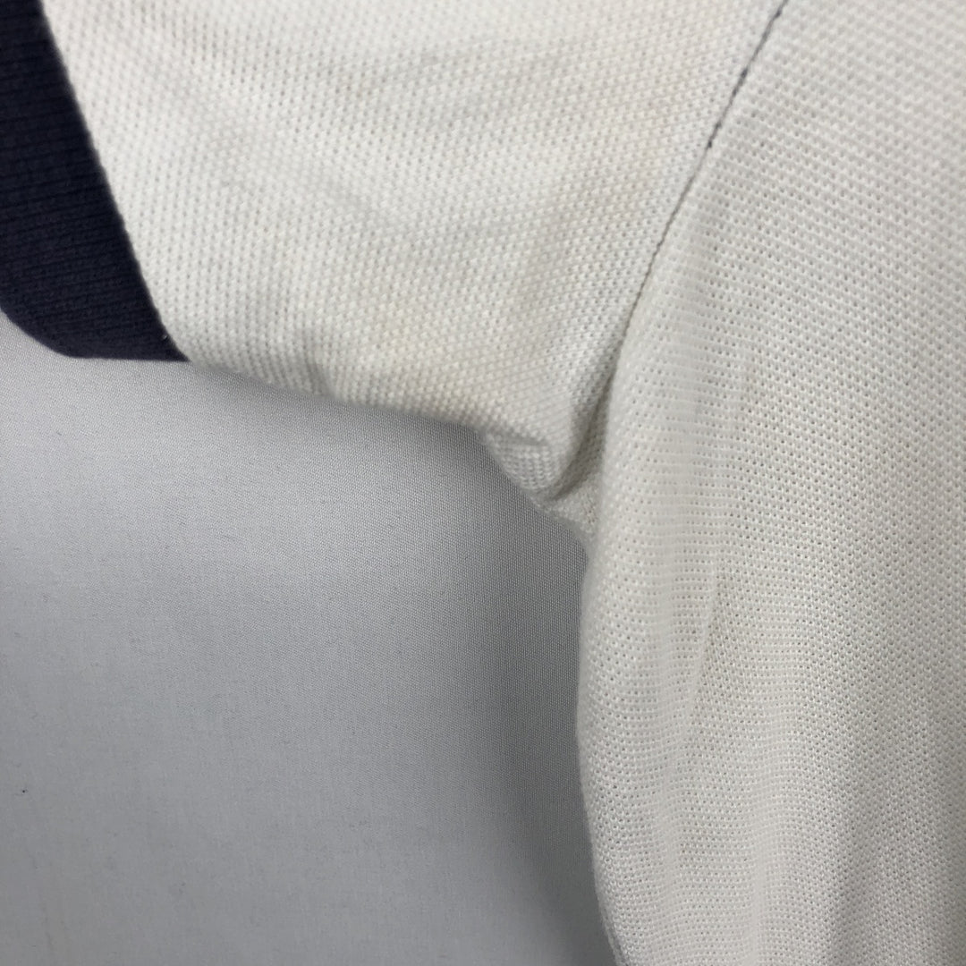 Ralph Lauren POLO RALPH LAUREN CUSTOM SLIM FIT short sleeve polo shirt men's XL equivalent cotton navy blue type Vintage Second Hand