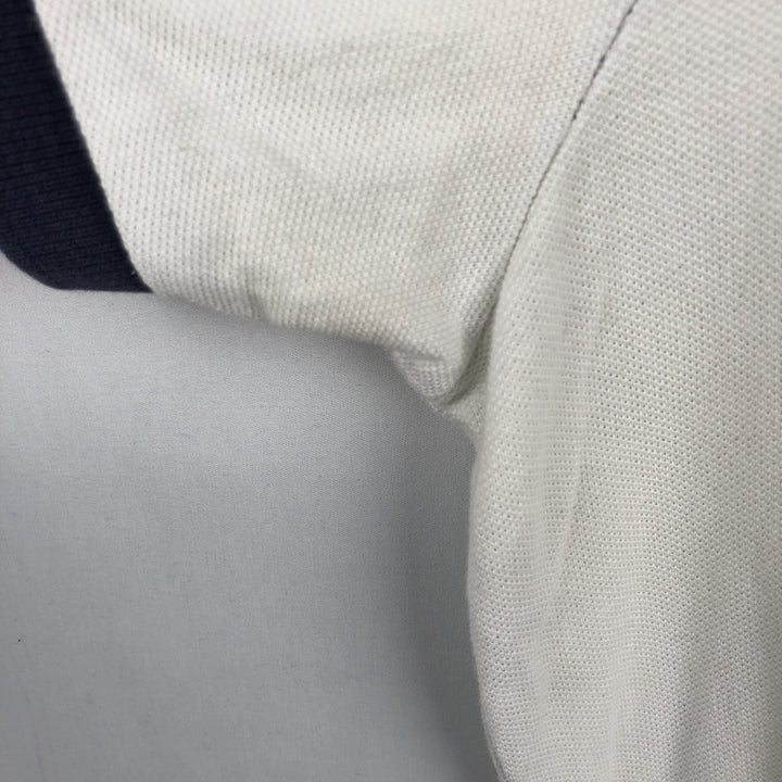 Ralph Lauren POLO RALPH LAUREN CUSTOM SLIM FIT short sleeve polo shirt men's XL equivalent cotton navy blue type Vintage Second Hand