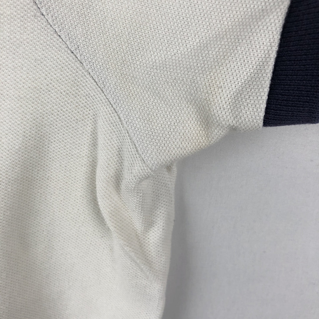 Ralph Lauren POLO RALPH LAUREN CUSTOM SLIM FIT short sleeve polo shirt men's XL equivalent cotton navy blue type Vintage Second Hand