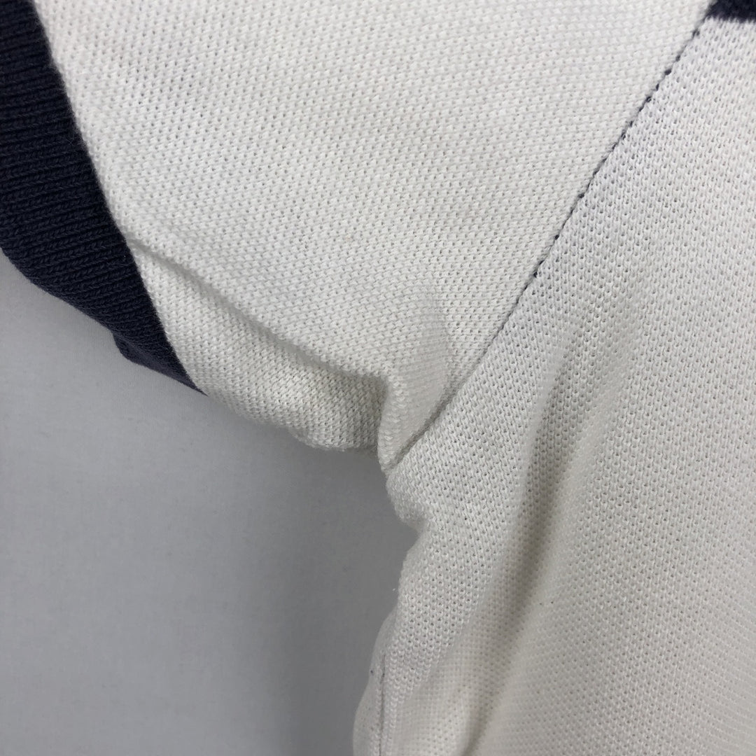 Ralph Lauren POLO RALPH LAUREN CUSTOM SLIM FIT short sleeve polo shirt men's XL equivalent cotton navy blue type Vintage Second Hand